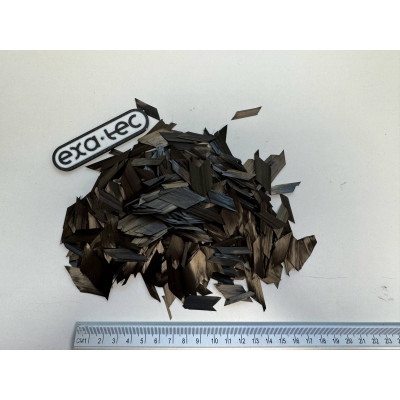Włókno węglowe cięte (forged) płatki 25mm - 100/250/500g Włókno węglowe cięte (forged) płatki 25mm - 100/250/500g