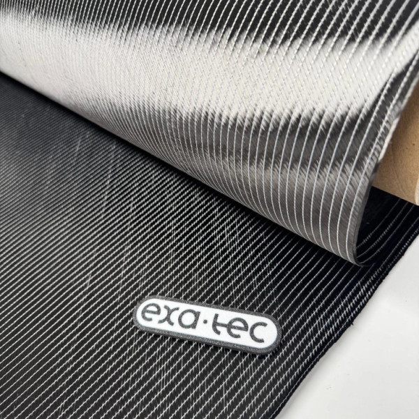 Carbon fiber cloth MultiAxial 12K 300g T700 (1270mm) (45/-45)