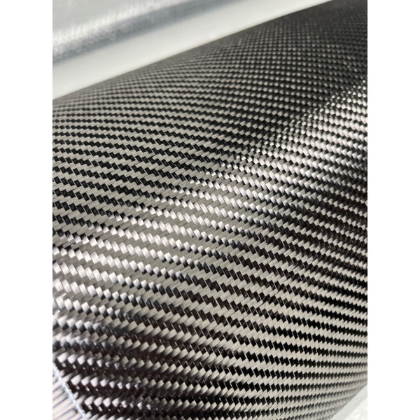 Carbon fiber cloth 3K 240g Twill 2×2 – width 1000 mm
