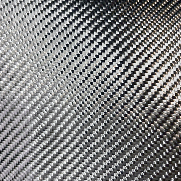 Carbon fiber cloth 6K 400g Twill 2×2 – width 1000 mm