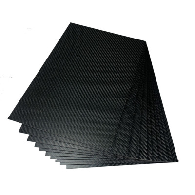 Carbon Fiber Sheet T300 500x600x3 mm Glossy finish Carbon Fiber Sheet T300 500x600x3 mm Glossy finish